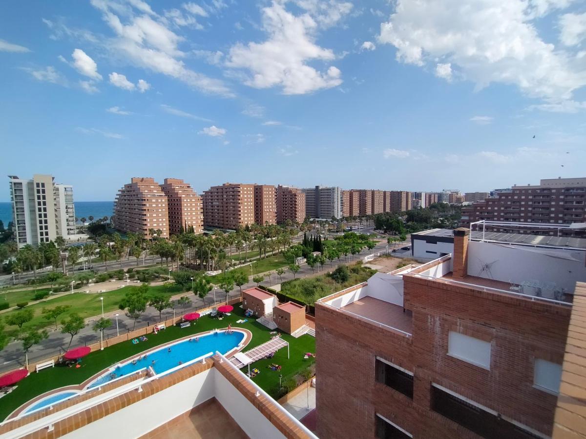 Apartament Acv - Torremar-2ª Linea Planta 7 Frontal 3 Oropesa del Mar Zewnętrze zdjęcie